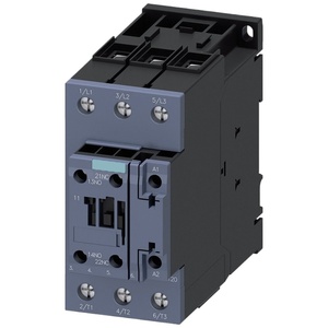 Nouveau contacteur magnétique industriel 3RT2036-1AG20 de type AC, 4 pôles, 3 phases, 220V, norme IEC60947, garantie 1 an, 9A-630A - Product Image 1