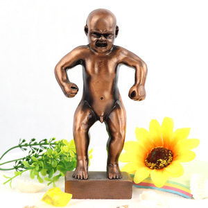 Recuerdos personalizados artesanías de <span class=keywords><strong>Metal</strong></span> regalo decoración del hogar estatua de aleación de Zinc estatuilla de <span class=keywords><strong>Metal</strong></span> 3D - Product Image 6
