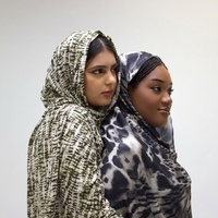 Hijab personnalisé en modal zèbre, 100% modal, écharpe non transparente, hijab imprimé zèbre, tissu hijab en modal Lenzing
