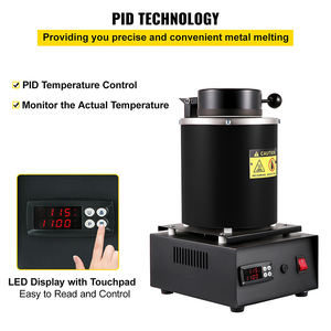 <span class=keywords><strong>Creuset</strong></span> en Graphite de haute pureté 2kg 3kg poê<span class=keywords><strong>le</strong></span> de fusion d'or électrique four de fusion de bijoux Machine de fusion de métal de cuivre - Product Image 2