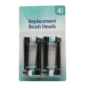 Têtes de brosse à dents d'usine Têtes de brosse de rechange pour têtes de brosse à dents électriques orales génériques 4 pièces/paquet