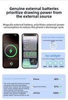 Batterie externe magnétique sans fil 5000mAh 10000mAh 15W, charge sans fil 22.5W PD Type C, chargeur avec écran LED pour téléphone, montre, écouteurs