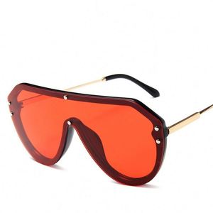 Nouvelles Lunettes de Soleil Carrées Surdimensionnées Sans Monture UV400 Tendance 2021 pour Hommes et Femmes - Product Image 5