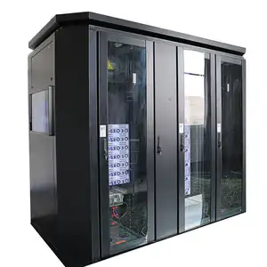 Rack Cabinet Enclosure Hot & Cold Aisle Containment Systems Modular Room Cooling Computer Rack Data Center Solution Rack