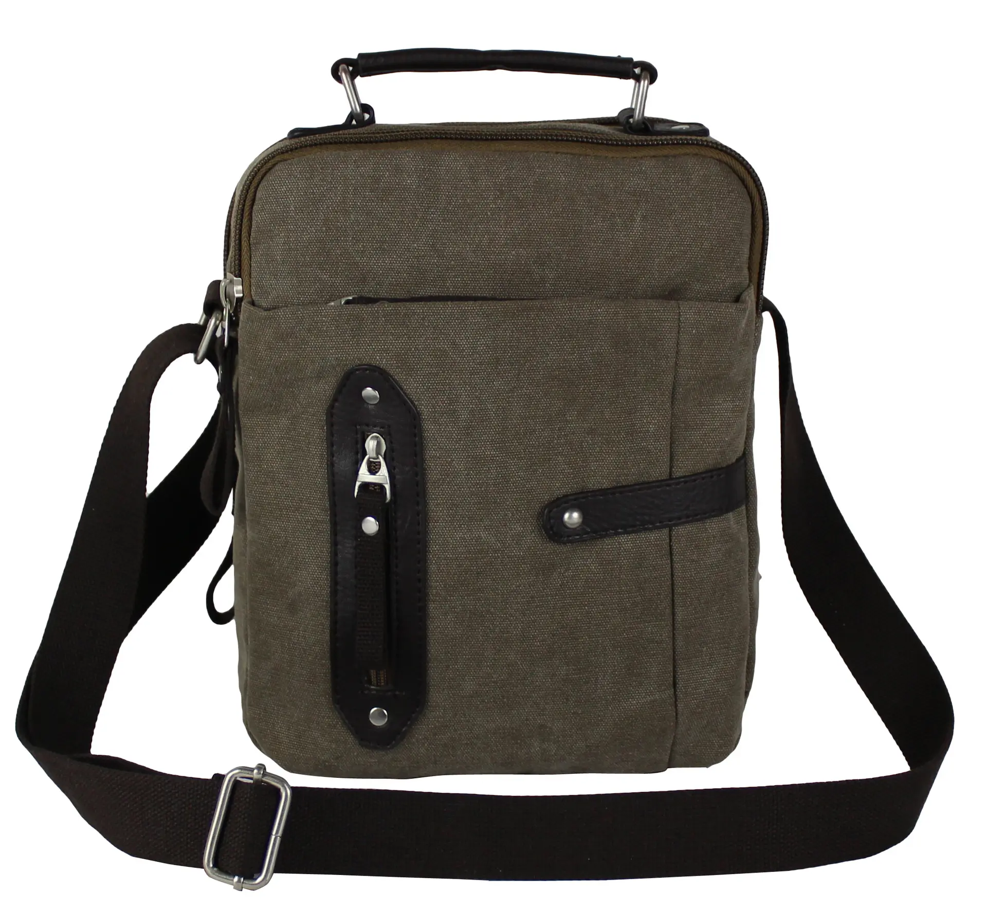 Bolso bandolera de pecho pequeño para hombre, bolsos de hombro Oxford Retro deportivos, bandolera informal a la moda, funda para teléfono móvil