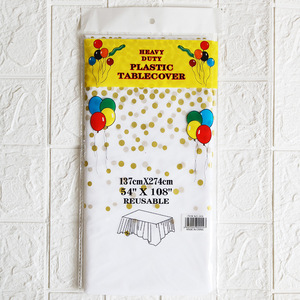 Bán buôn nhựa dùng một lần bảng Bìa <span class=keywords><strong>PEVA</strong></span> bảng vải màu rắn bảng bìa cho tiệc cưới Tiệc - Product Image 3