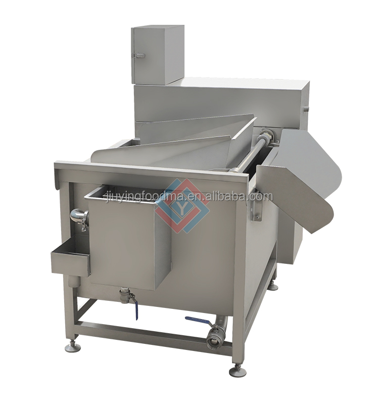 JIUYING 250L Multi-functional vegetable cleaning machine with full stainless steel washing tank