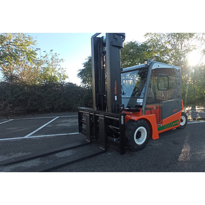 รถยกไฟฟ้าแบบออฟโรดขนาด12ตัน4Wd รถยกไฟฟ้าจากอิตาลี - Product Image 4