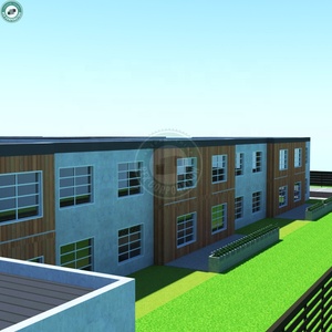 A due Piani Waterfront Townhouse Ville Abitazione Modulare Staccabile Contenitore Duplex Costruzione di Appartamento - Product Image 6