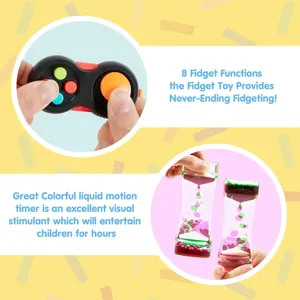 Joyfy Paquete de 60 Juguetes Sensoriales, Caja de Tesoros Sensoriales, Recuerdos <span class=keywords><strong>para</strong></span> Fiestas, <span class=keywords><strong>para</strong></span> Adultos, Apoyo <span class=keywords><strong>para</strong></span> <span class=keywords><strong>el</strong></span> Autismo, Premios <span class=keywords><strong>para</strong></span> <span class=keywords><strong>el</strong></span> Aula, Certificado CE - Product Image 4