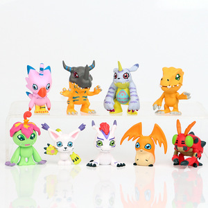 <span class=keywords><strong>Figuras</strong></span> de Acción Mini de PVC de <span class=keywords><strong>Digimon</strong></span> Adventure, 9 Piezas/Juego, 4-5 cm de Alto, Última Evolución, Kizuna Agumon, Piyomon, Gabumon, Tentomon - Product Image 5