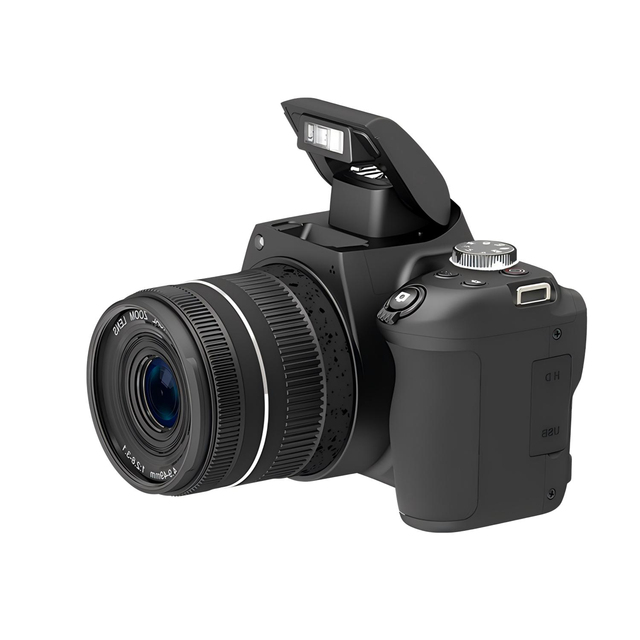 Factory Hot Selling Professional Icar 10X Optical DSLR Digital Camera WiFi 2-3" Screen 4K Video SD Card Image Stabilization