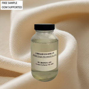 Adoucissant textile haute densité durable RS-895 Acides résistants extra épais Famille de silicium Agent auxiliaire chimique <span class=keywords><strong>pH</strong></span> 5-6 Dilué - Product Image 1