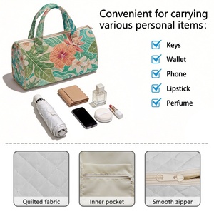 Sac à main brodé personnalisé avec imprimé Tiare des îles de <span class=keywords><strong>Tahiti</strong></span> et imprimé floral Hibiscus des Fidji, idéal pour le shopping, les voyages et le quotidien - Product Image 5