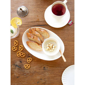 Pure White 25.5 cm <b>Gratin</b> Ball Baking <b>Dishes</b> & Pans - Product Image 1