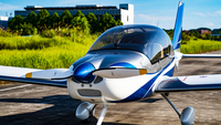 Avion léger sport biplace privé SA60L, avion d'entraînement à un seul pilote