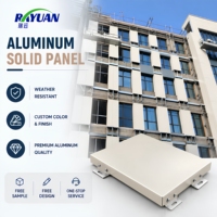 Tube carré en aluminium anti-corrosion pour extérieur, panneau de persienne décoratif pour projet de rénovation des murs extérieurs de villas et complexes hôteliers