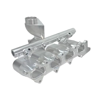 Colectores de Escape de Carreras de Aleación de Aluminio Mecanizados por CNC de 5 Ejes de Alto Rendimiento Personalizados