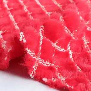 No Moq China Fornecedor Atacado tecidos reciclados 3D bordados feitos à mão para atualizar sua linha de moda com exclusivo