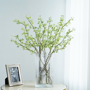 Altamente recomendado 85cm <span class=keywords><strong>de</strong></span> largo al por mayor Semilla <span class=keywords><strong>de</strong></span> <span class=keywords><strong>eucalipto</strong></span> naranja <span class=keywords><strong>de</strong></span> plástico Artificial para el hogar dormitorio decoración del banquete <span class=keywords><strong>de</strong></span> boda - Product Image 5