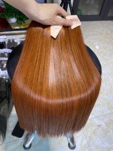 ผมแท้ 100% คุณภาพสูงจากทั่วโลก แบบมัด 10-24 นิ้ว เย็บด้วยเครื่องจักรแบบสองชั้น ตรงธรรมชาติ สีครบ มีราคาถูก - Product Image 2