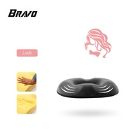 Bravo – coussin de siège en mousse à mémoire de forme pour sciatique et douleur aux hanches, soulagement de la pression, coussin de siège Coccyx