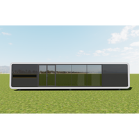 Offre Spéciale Luxe Villa Modulaire Préfabriquée 20ft 40ft pour Chambre d'Hôtes, type Cabane Apple, Boutique Mobile