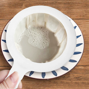 Soy Milk Filter Reusable <b>Plastic</b> Fine <b>Mesh</b> Strainer For Juicing And Food Residue Removal - Product Image 2
