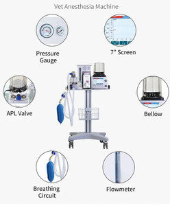 DM6B Máquina de anestesia <span class=keywords><strong>veterinaria</strong></span> respiratoria avanzada, instrumentos de UCI, anestesia <span class=keywords><strong>veterinaria</strong></span> para animales, mascotas, hospital, clínica, zoológico - Product Image 5