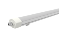 Luminaire LED étanche à la vapeur 4FT 36W 1200mm IP66 5000K 130lm/W certifié CE SAA RoHS pour usage industriel et supermarché