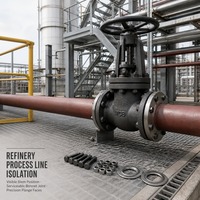 Katup Gerbang Segitiga OS&Y Tipe Rising Stem dengan Bonnet Terpasang Baut, Bahan A216 WCB Kelas 300, Standar API 600 API 598, untuk Pipa Minyak Mentah Pabrik Langsung dari Pabrik