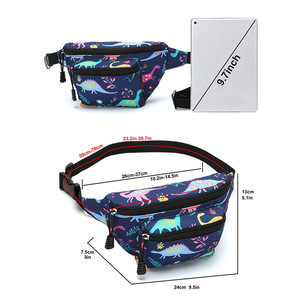 Riñonera de moda para niños y niñas, bolso de pecho con patrón de dibujos animados, sin hombro - Product Image 5