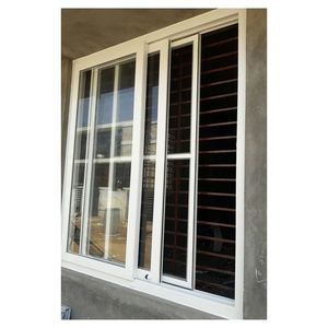 CE Standard UPVC Sliding <strong>Window</strong> Smooth Slide Anti Rust <strong>Long</strong> Life Building Exterior Plastic <strong>Windows</strong> - Product Image 4