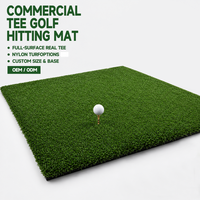 Tapis de golf professionnel en nylon 35 mm pour practice, tapis d'entraînement pour la saison hivernale, tapis de golf en gazon synthétique PA