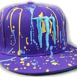 Gorra Snapback GHHLS049 de Algodón 100% con Estampado Floral en Toda la Superficie, Bordado 3D, Diseño de Hojas, Informal, para Actividades al Aire Libre - Product Image 3