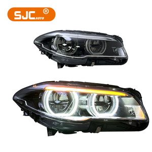 SJC, superventas, faros LED para <span class=keywords><strong>BMW</strong></span> 5 Series <span class=keywords><strong>F10</strong></span> F18 M5, conjunto de faros modificados 2010-2017, accesorios para automóviles modificados - Product Image 6