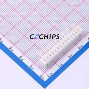 W2542100-14PW2113 Wire-to-<b>Board</b> <b>Pin</b> Header Bent Lead Through Hole,P=2.54mm Connector 1x14P 2.5mm Right Angle Insert XH - Product Image 2