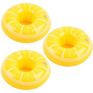 Portavasos inflable de Pvc para piscina, portavasos inflable de flamenco, Tenedor de la bebida, soporte flotante Premium para piscina, novedad - Product Image 4