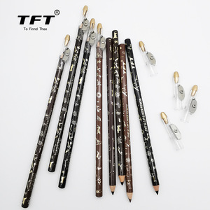 Delineador de cejas suave, resistente al agua, 4 colores, venta al por mayor, OEM - Product Image 3