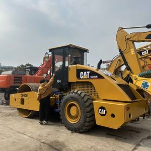 <strong>Used</strong> Road <strong>Roller</strong> <strong>CAT</strong> CS683E Vibratory Compactor Construction Machine 110 kW Diesel Full Hydraulic System Engine Good Condition - Product Image 3