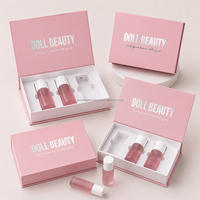 Boîte cadeau cosmétique de luxe personnalisée, emballage rigide vide avec logo imprimé pour les soins de la peau et la beauté, provenant directement du fabricant