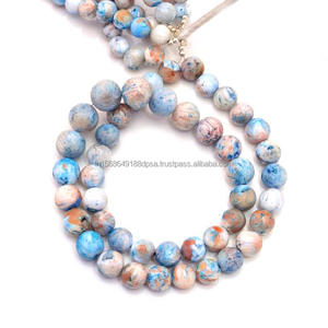 Premium Exclusive Multi Scolecite <b>Stone</b> <b>Beads</b> Amazing Smooth Shape Natural Gemstone for Creative Best Gifted Jewelry - Product Image 1