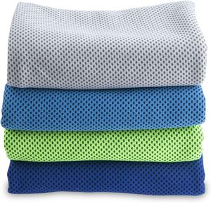 Serviette rafraîchissante à expédition rapide, serviette de sport rafraîchissante, séchage rapide, douce, faible irritation, microfibre, serviettes de sport pour adultes, logo personnalisé - Product Image 1