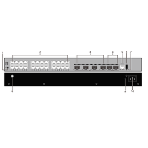 S5735-L24T4S-A-V2 98012004 (24 Puertos 10/100/1000BASE-T, 4 Puertos SFP GE, Alimentación CA) Switch de Red - Product Image 3