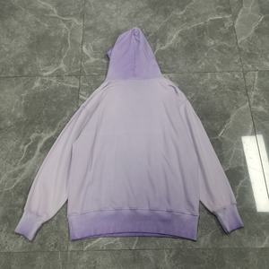 Sudadera con Capucha para Hombre, Personalizada con Impresión Digital, de Forro Polar Grueso de Invierno, 500-600 Gsm, Efecto Desgastado por el Sol, Oversize, Corta, con Lavado Ácido y Efecto Desgastado - Product Image 4