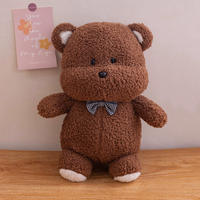 Peluche mignonne en forme de lapin, ours, renard, cadeau d'anniversaire, poupée pour enfants, à offrir à une petite amie