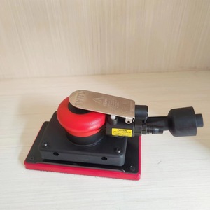 Lijadora orbital de 3 pulgadas con gancho y bucle, empuñadura tipo pistola, escape lateral, carrera de 5 mm, 8000-12000 RPM, herramienta neumática para lijado en seco - Product Image 2