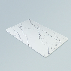 Tapete de Baño Absorbente de Pulpa de Madera Virgen Lisa de 60-39 cm, Tapete de Baño Personalizado con Impresión UV de Diatomita para Secar Platos - Product Image 6