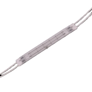 Twin Ống Sóng Ngắn Ir Emitter Hồng Ngoại Sưởi Ấm Yếu Tố <span class=keywords><strong>Halogen</strong></span> Đèn - Product Image 1