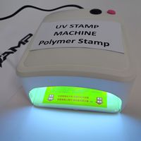 Machine pour la fabrication de tampons Flash 36W, 1 pièce, appareil pour résistant aux UV, à induction automatique, en polymère